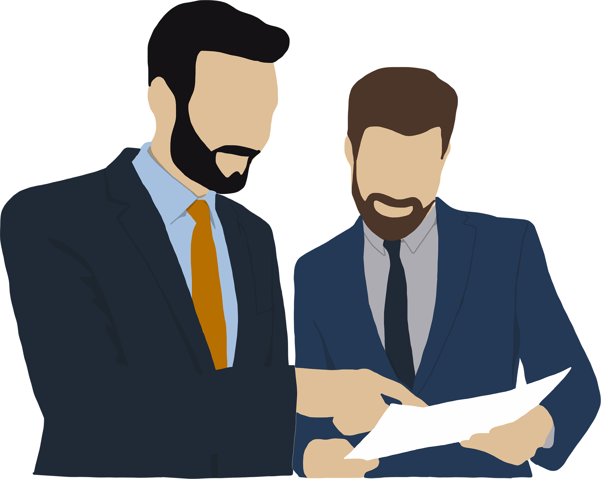 Document workflow illustration
